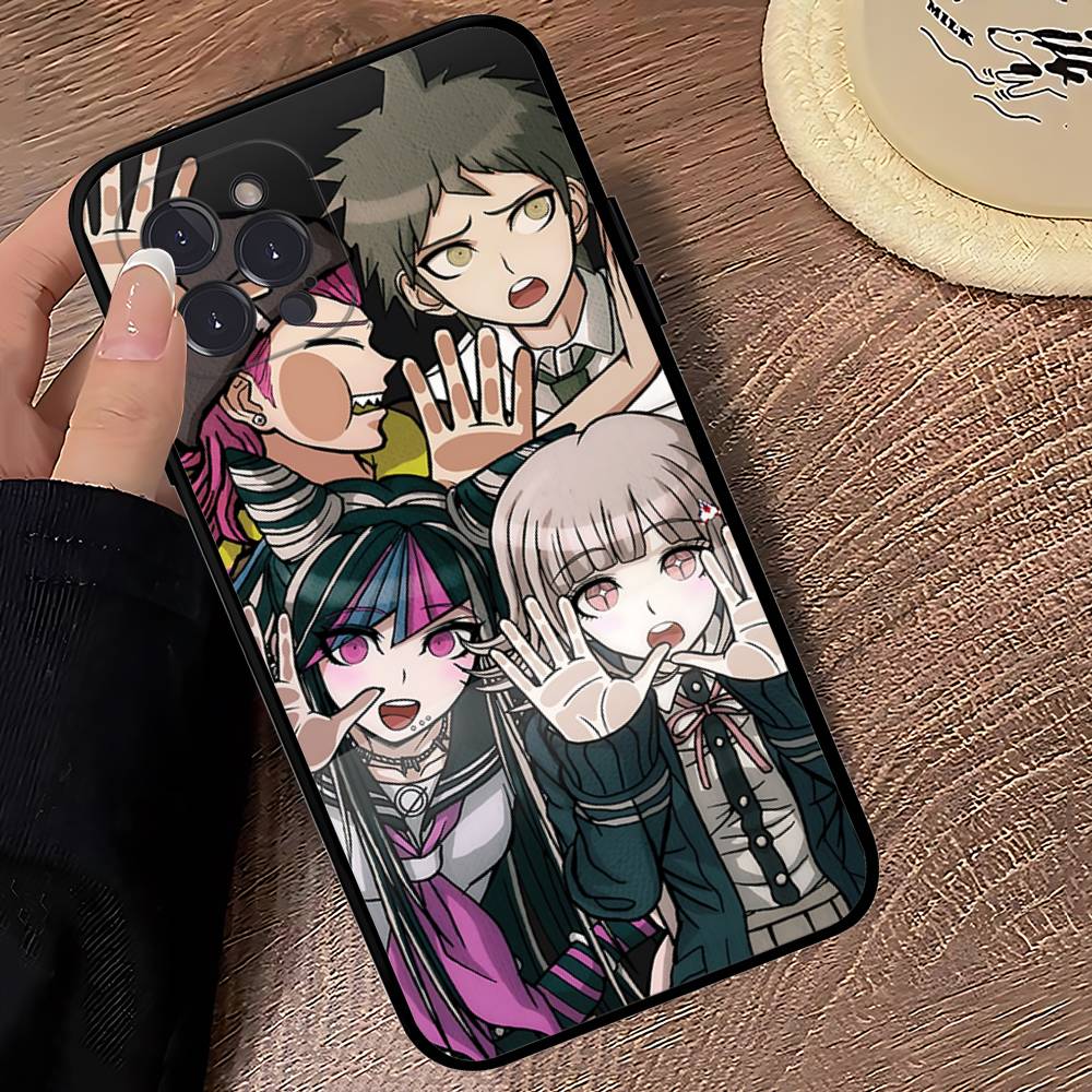 

Anime Game D_DanganRonpaS Phone Case For IPhone 14 Plus 13 Mini 11 16 15 17 Pro Max Protection Shockproof iPhone 11 pro
