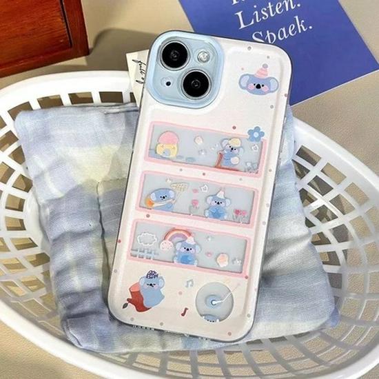 

Adorable Little Elephant iPhone Case for IP17, 16ProMax, 15, 14 - Transparent Cover iPhone 14 Pro