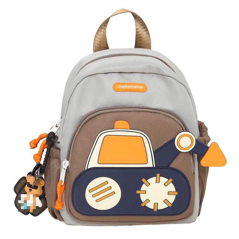 Cute Cartoon Kindergarten Backpack for Boys