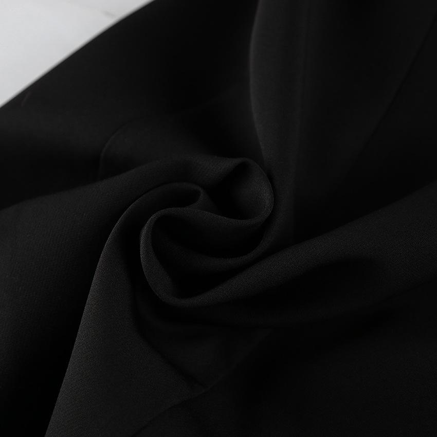 Damen Vintage Stehkragen Blazer Puffärmel Einreiher Schmale Kurze Jacke Elegante Büro Oberbekleidung Winter