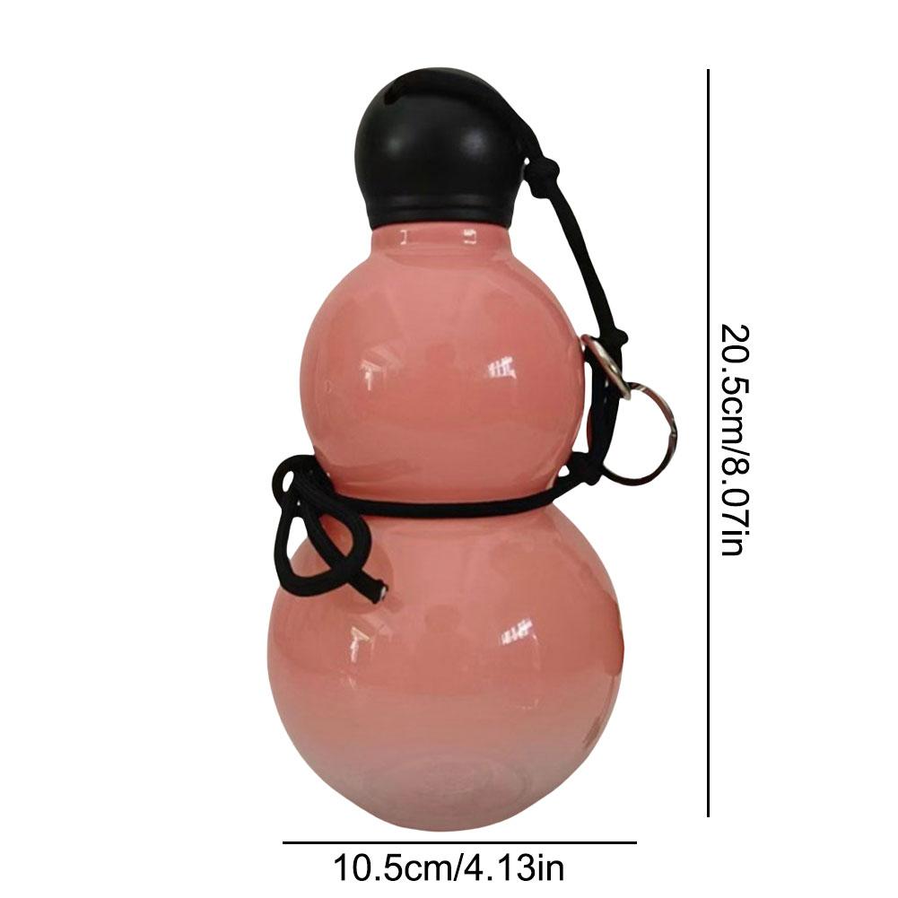 

800 мл спортивная бутылка для воды новая китайская бутылка для воды в стиле ретро из тыквы большая емкость чашки для воды портативный чайник для путешествий на открытом воздухе 800ml