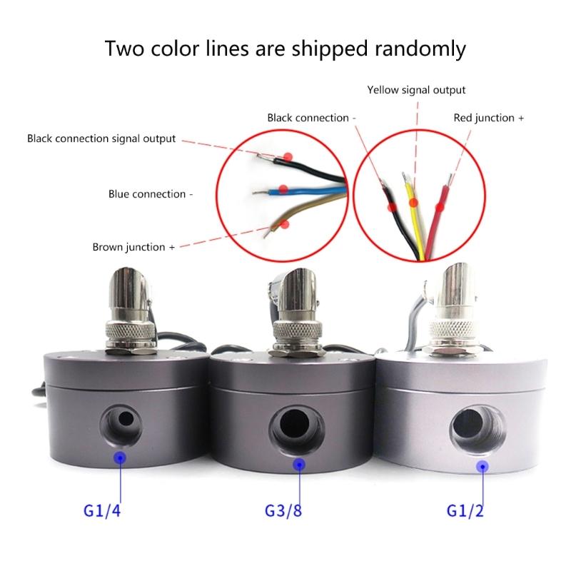DN8/DN10/DN15 Flowmåler Girolje Flowmåler Flowsensor Væskeflowmåler for Petrokjemi Høy Ytelse