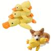 Plush Squeaky Duck Dog Toy - Bite-Resistant, Soft Chew Toy for Medium To Small Breeds with Interactive Sound Effects, Ideal for Play & Training