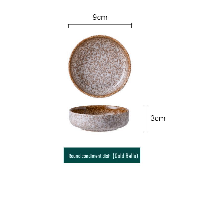 Керамическая тарелка 5 дюймов, многоцелевая, для солений, порционирования или соусов