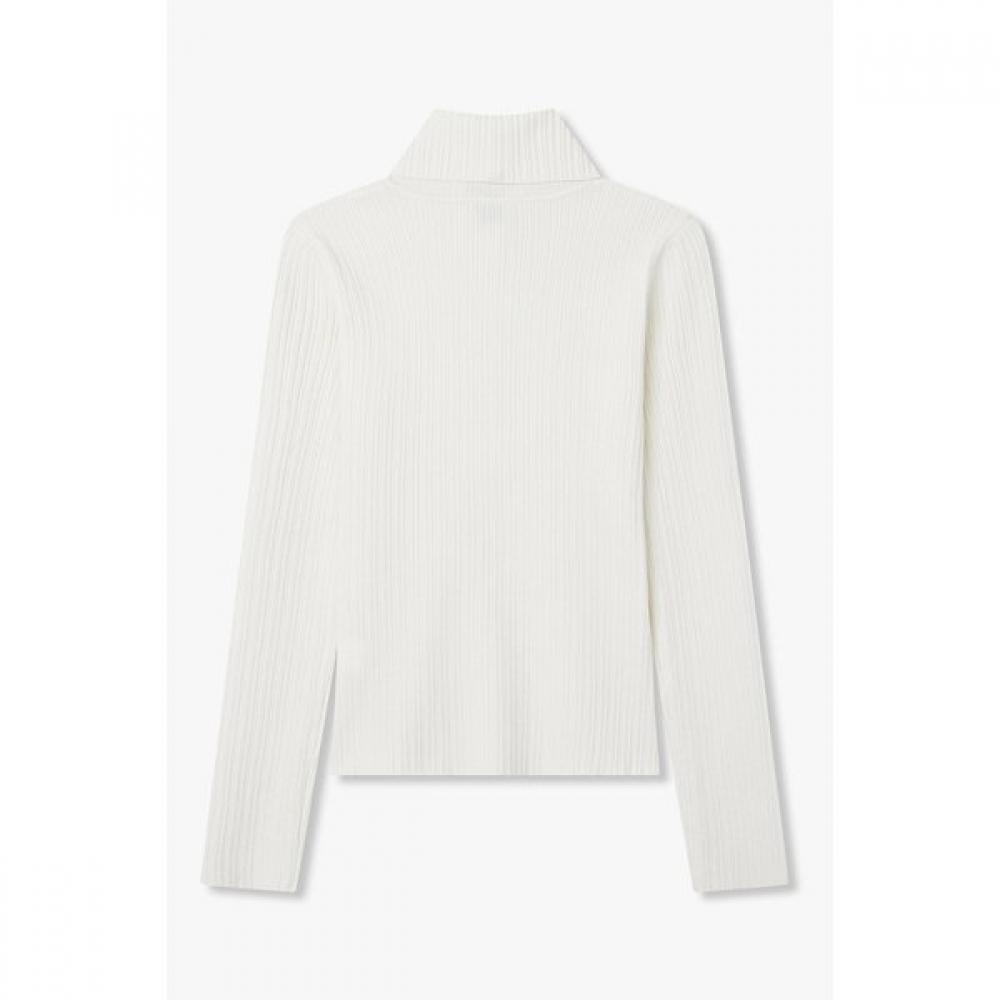VOV Wool Blend Core Collar Knit Pullover 7116150106