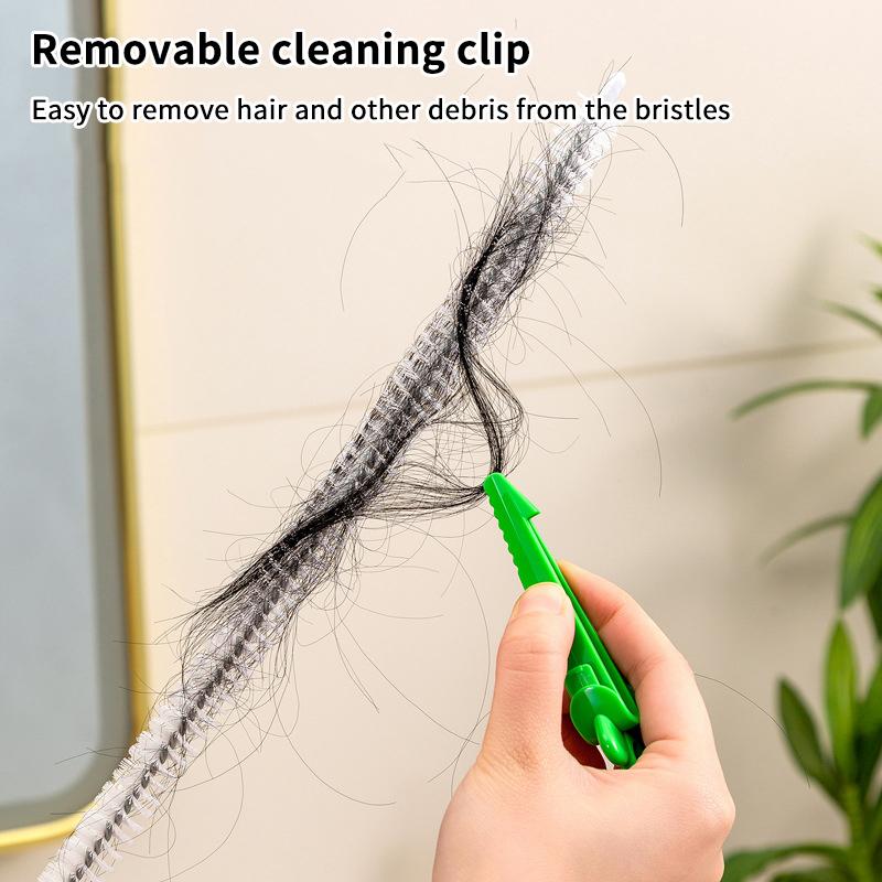 Kitchen Sink Cleaning Tools Wall-Mounted Garbage Clip Tweezers Pipe Hair Cleaning Tool Cute Radish Bathroom Sink Hair Clips