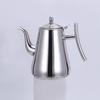 Stainless Steel Kashi Flower Tea Kettle with Filter - Ideal for Hotels, Restaurants, and Teahouses.