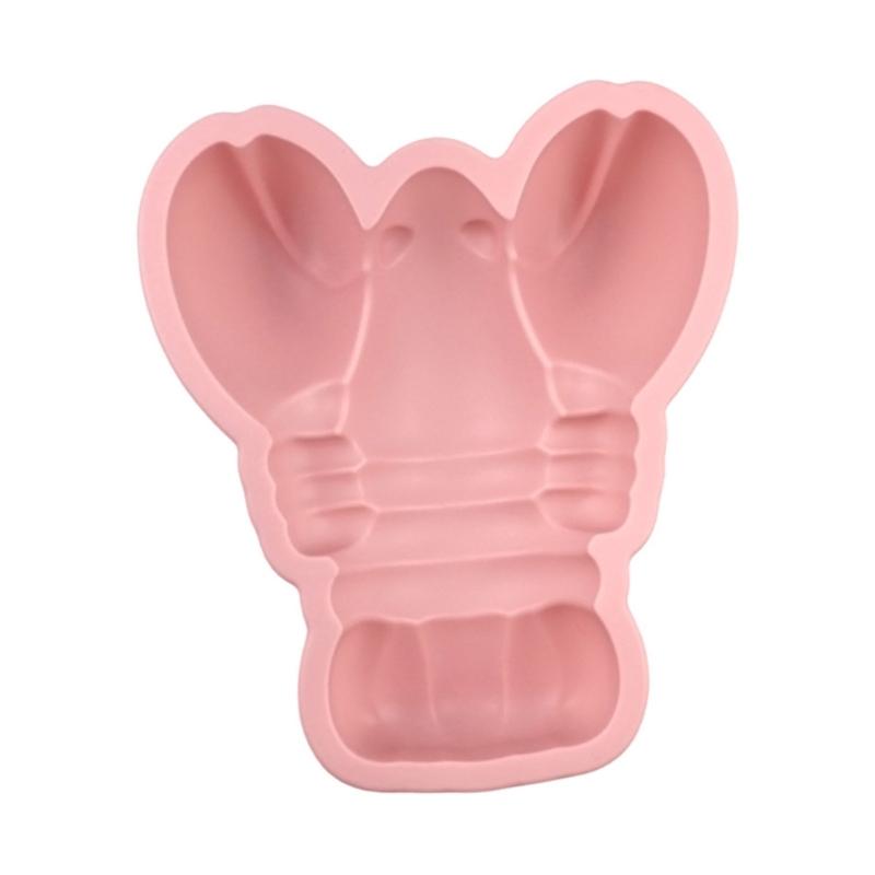 Stampo in Silicone a Forma di Aragosta per Dolci Regalo Creativo per Cuochi Artigiani Accessorio per Fare Cioccolatini Dessert Cubetti di Ghiaccio