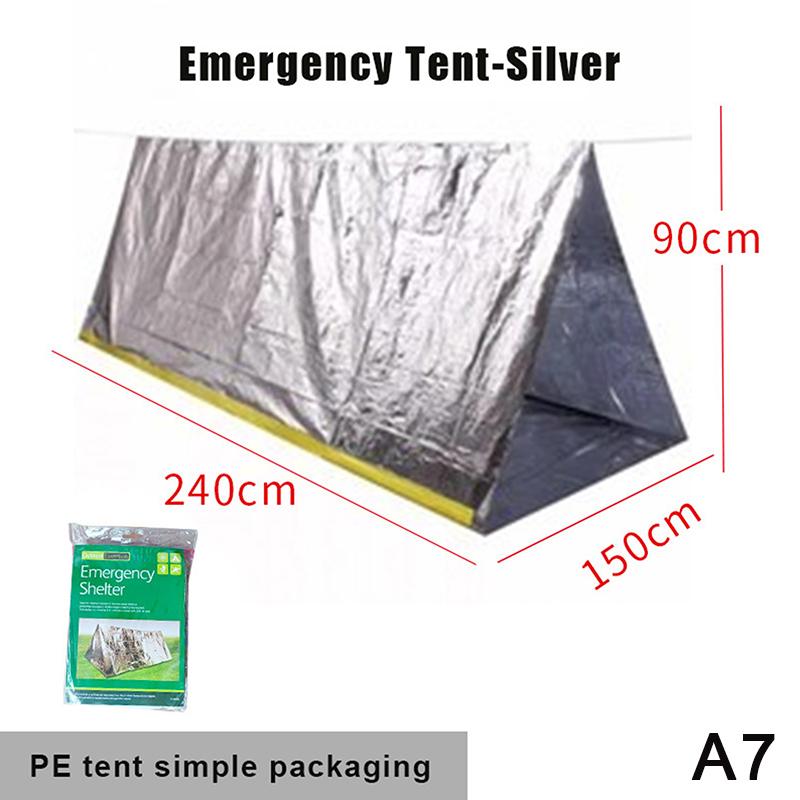 2-Person Emergency Tent - Waterproof & Windproof Survival Shelter for Camping, Hiking & Outdoor Adventures
