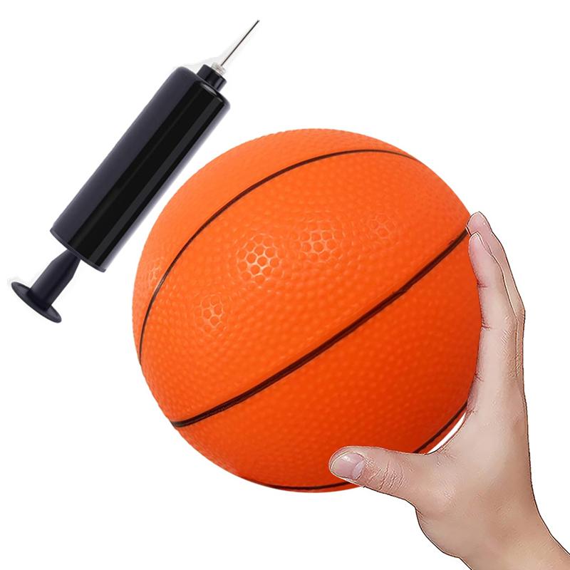 Inflatable Sport Ball Toy With Pump Rugby Football Soccer Ball Basketball For Toddlers Indoor & Outdoor Play Children Teaching