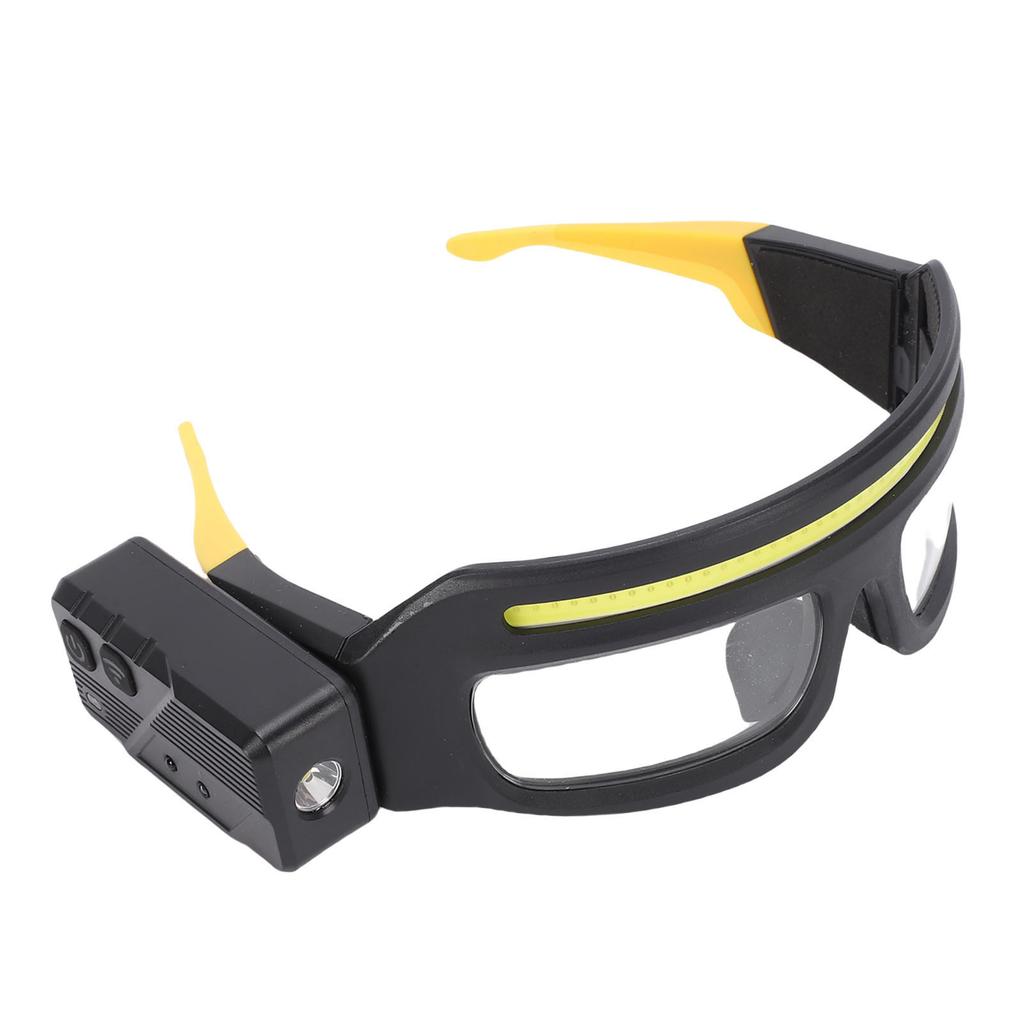 Okulary Czołowe LED COB 1000LM Wodoodporne USB Noszone Światło Robocze Gogle Czołowe z Czujnikiem Ruchu do Outdooru