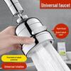 Universal Faucet Aerator with Spray Extender