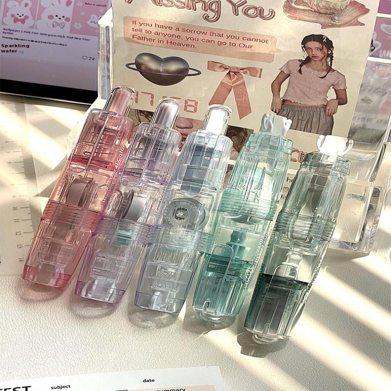 360 Degree Rotating Correction Tape Press Type Refillable White Out Correction Pen Style Replaceable Core Student Corrector