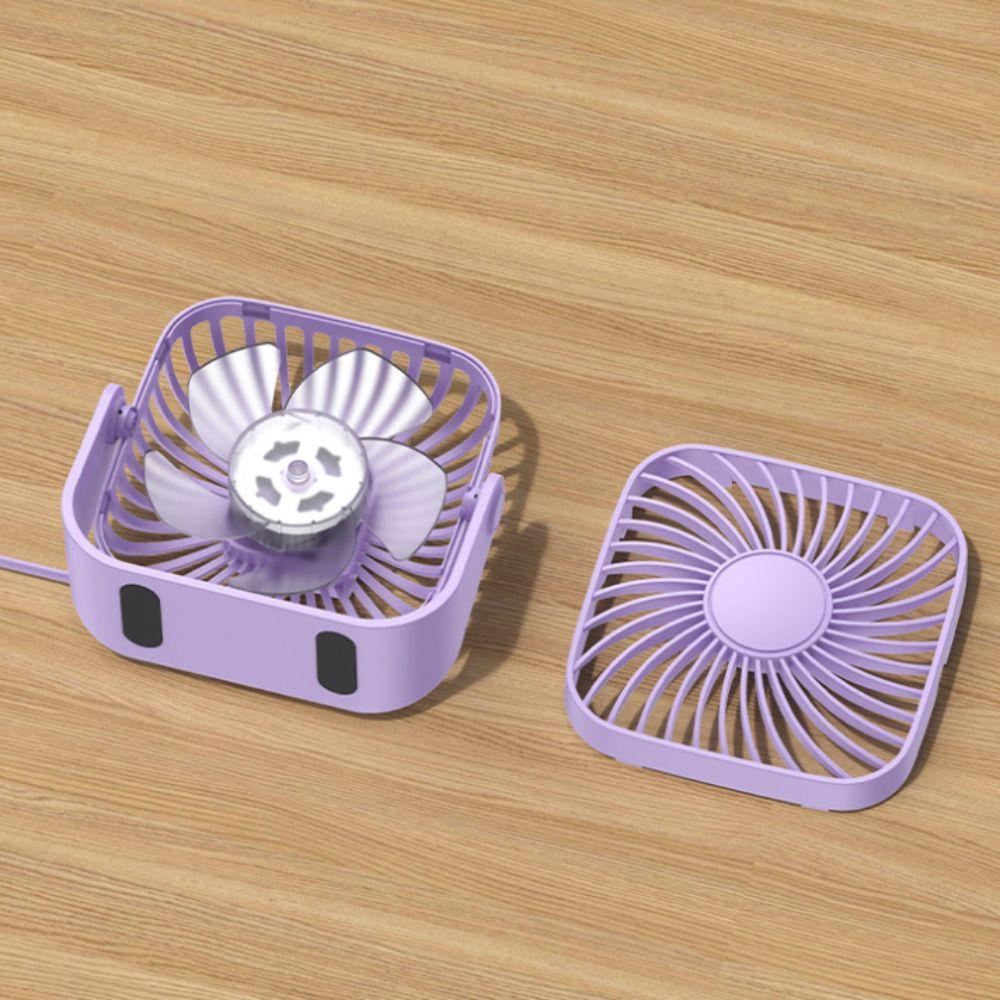 360° Rotating Electronic Fan 3 Speed Small Standing Fans Student Fan Table Cooling Fan Dormitory