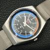 Seiko 5 AUTOMATIC 6319A JAPAN MENS VINTAGE BLACK COLOR DIAL WATCH A701519-5