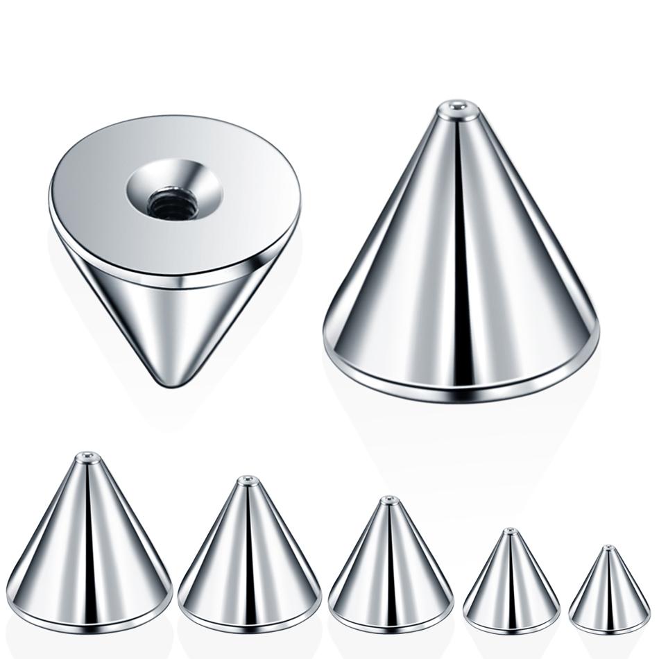 100pcs/lot Steel Earring Barbell Nipple Labret Piercings Nose Ring Eyebrow Piercings Screw Ball Replacement Accessories