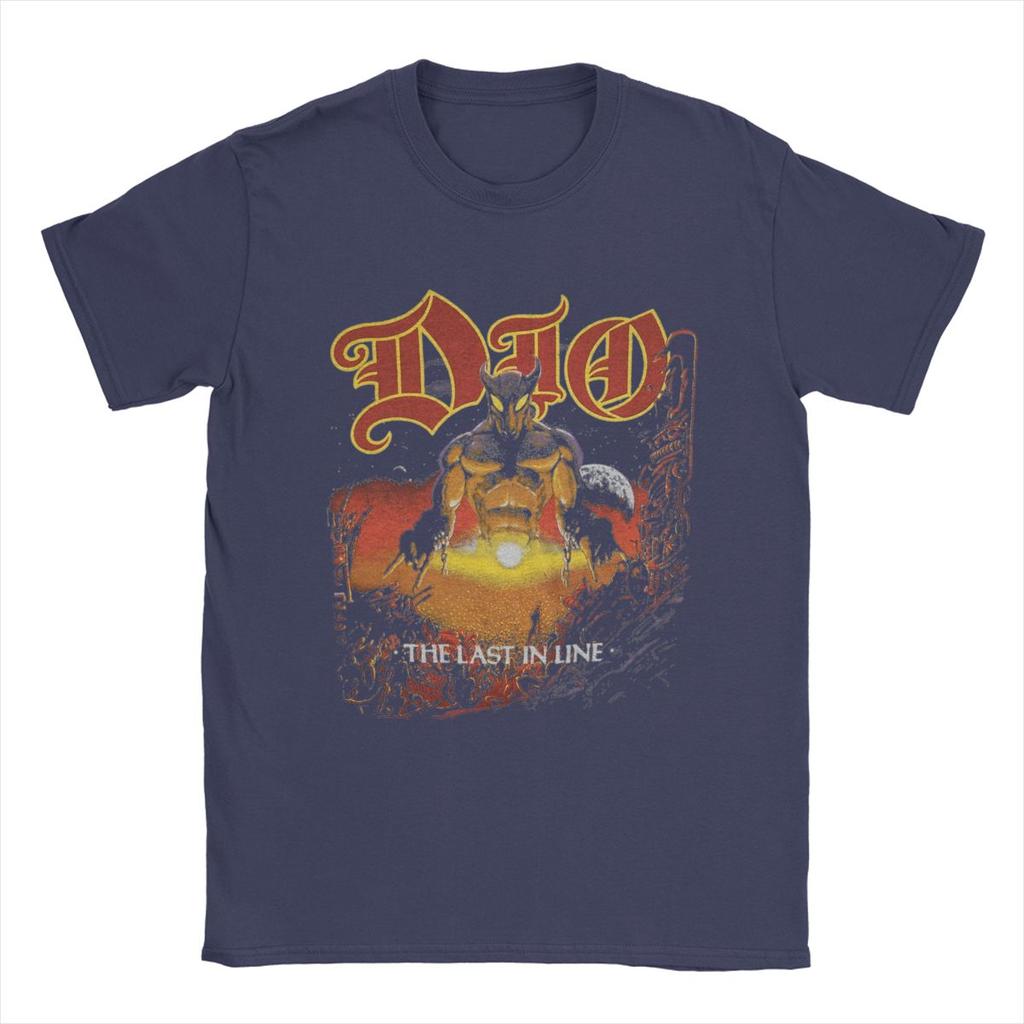 Tricou Unic Dio The Last In Line Tour pentru Bărbați Gât Rotund 100% Bumbac Tricou cu Mânecă Scurtă Îmbrăcăminte Mărimi Mari