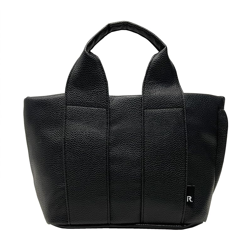 

[Root] 1322 Smaller independence faux leather Horizontal type tote bag SN DELI gentry (01 black)