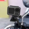Motorcycle Action Camera Mount Aluminum Body And Secure Attachment Mechanism For First Person View Recording