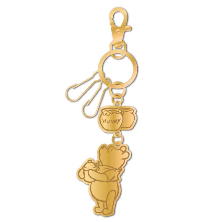 Sunstar Stationery Disney Keychain with Key Fitting, Winnie the Pooh, Full Body, S8347719