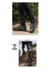 Men's Large Size Thick Sole Mesh Hiking & Trekking Shoes - Outdoor Casual Footwear