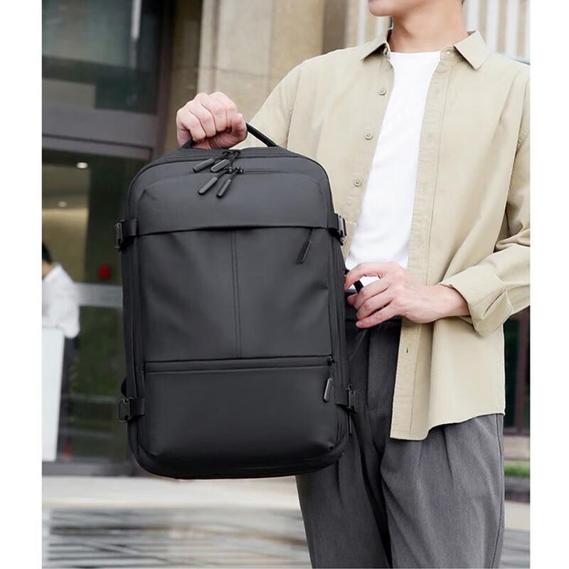 

WEZHO Men s Large Capacity Multifunction Laptop Travel Backpack