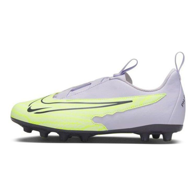 Nike Phantom Gx Academy Hg Sports Comfortable Non-Slip Wear-Resistant Low-Top Youth Soccer Shoes Kids Soccer Shoes White Yellow DD9548-705