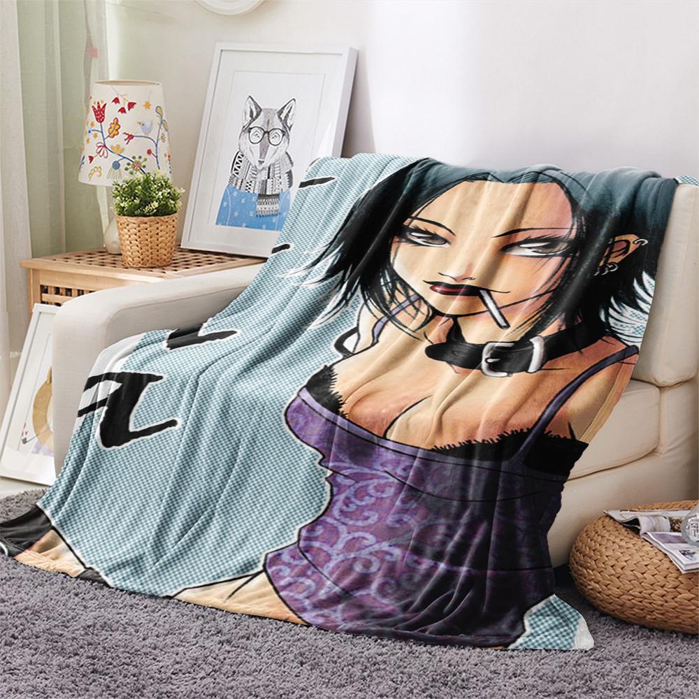 1 Pezzo Coperta in Flanella con Stampa Cartone Animato, Alta Qualità Confortevole per Tutte le Stagioni, Decorazione per la Casa, Calore e Comfort, Perfetta per Regalo di Natale Compleanno