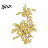 Detailed Craftsmanship Brooch Women Osmanthus Shape Retro Style Pin Suits