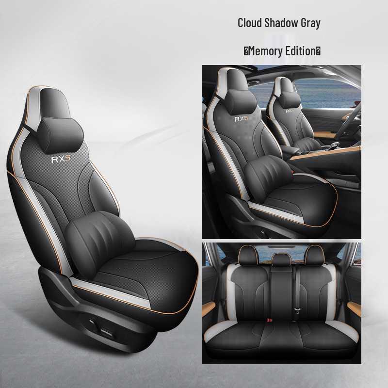Leather Car Seat Cushion for Roewe RX5 - All-Season, Five-Seater Design