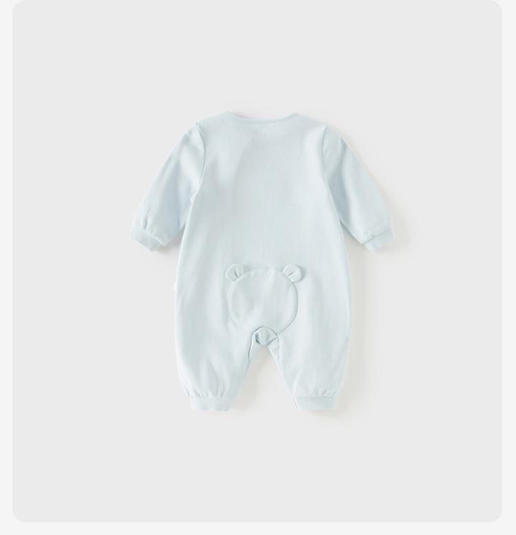 David Bella Newborn Crawling Clothes Spring New Male Baby Pure Cotton Jumpsuit