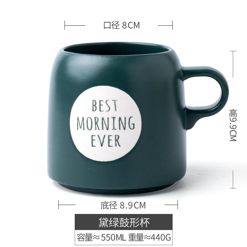 

European style large mug home creative pot belly cup breakfast oatmeal cup large capacity ceramic cup coffee cup