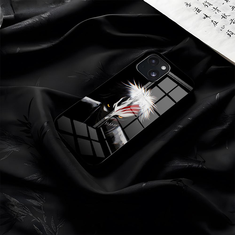 B-Bleach Phone Case For IPhone 17 Pro Max 16 15 14 Pro Max 13 11 Plus Glass Cover