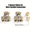 Heavy Duty Car Battery Connectors, 0/2/4/6/8/10 AWG, Top Post Multiple Battery