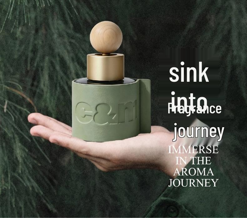 50ML High-End Car Fragrance Diffuser - Long-Lasting Essential Oil Air Freshener Ornament Gift