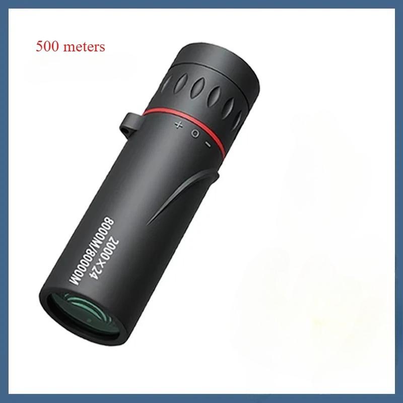Monocular Telescope Mini Portable Mobile Phone Telescope with Holder Outdoor Camping Hunting Birdwatching Telescopes 2000x24 HD