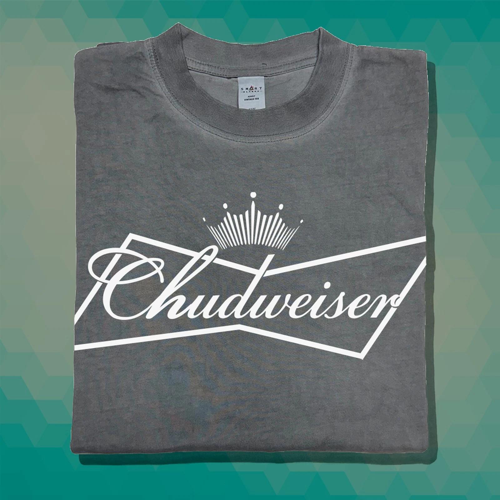 Chudweiser T-Shirt Vintage Faded Tee - Funny Chud Shirt S