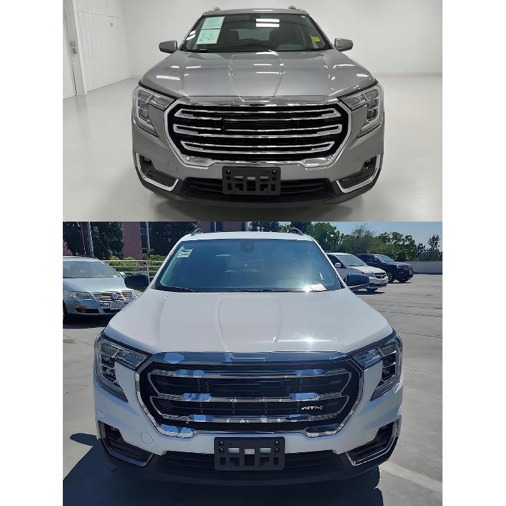 FASTCHE Kennzeichenhalter Rahmen Halterung für Stoßstange Vorne Kompatibel mit 2022 2023 2024 GMC Terrain Ersetzen # GM1068248 84406676