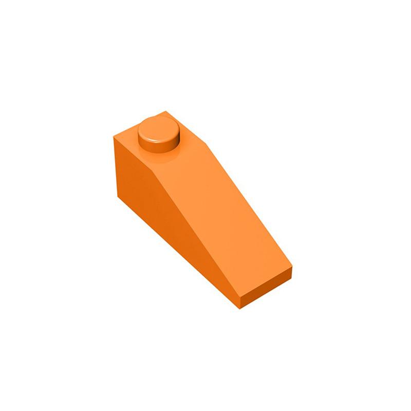 100pcs 4286 MOC Assembles Particles Slope 33° 3 x 1 Bricks Bulk Model Building Blocks Parts DIY Educational Tech Parts Toys0 оранжевый