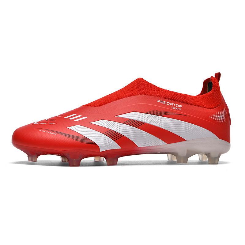Soccer Shoes Men'S World Cup Flying Weaving Grass Training Seamless Low Top Spike Shredded Sneakers