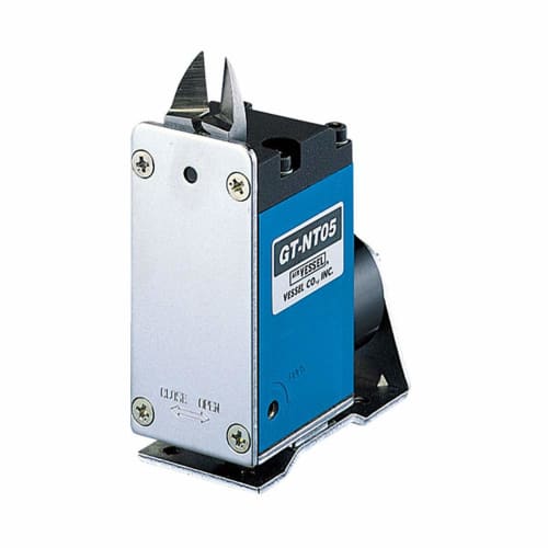 VESSEL GT-NT05 Slide Air Nipper, Vertical Type (Capacity: 2.5mm for Soft Resin, 1.5mm for Hard Resin)
