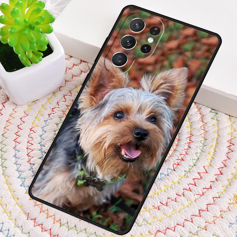 Yorkshire Terrier Hund TPU Handyhülle Für Samsung Galaxy note 10 pro S26 S25 S24 S23 S22 Ultra Plus S21 FE S20 Stoßfeste Hülle