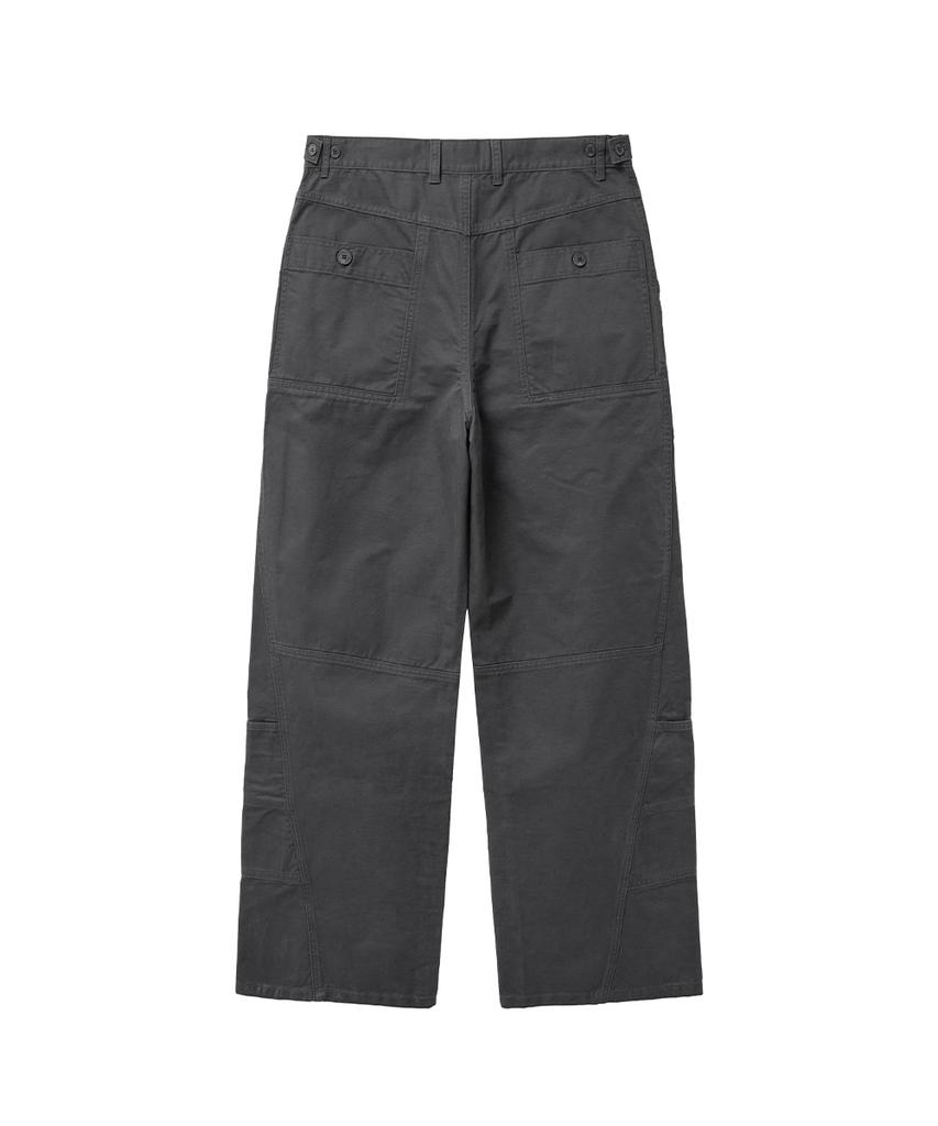 Misekiseoulmaen Utility Straight Pants Charcoal