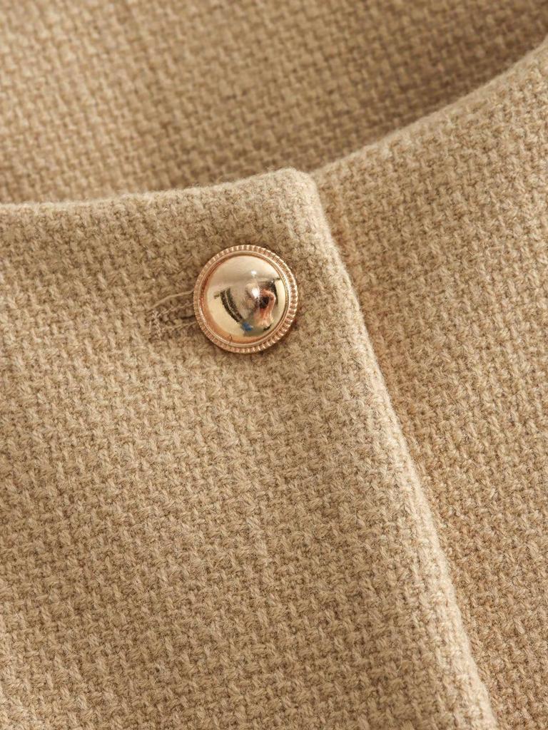 Women's European & American Fashion Casual Single-Breasted Jacket Coat, Autumn/Winter 2025, Style B88646