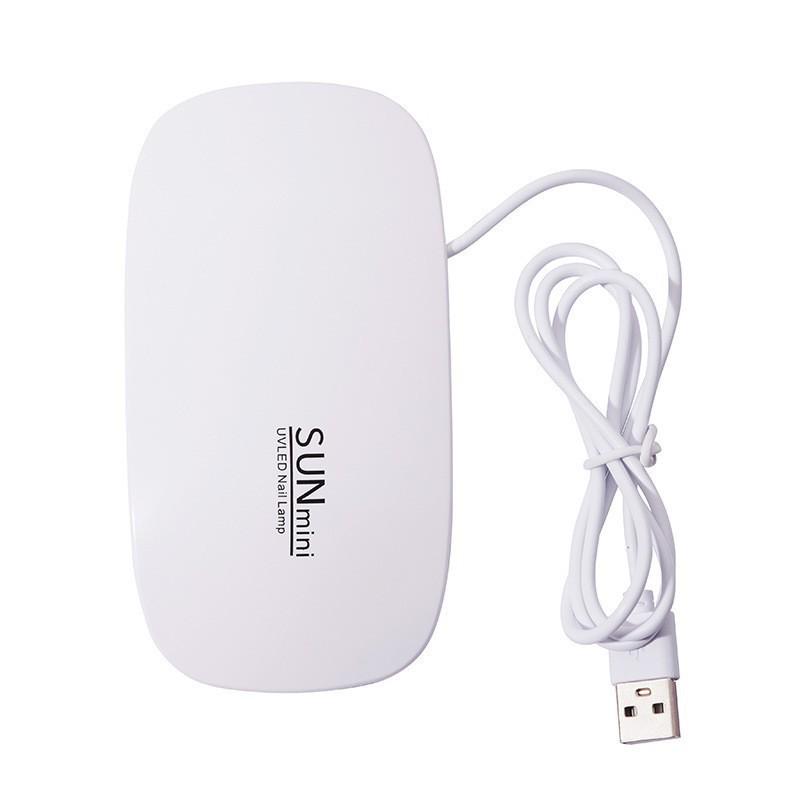 

Nail Art Mini UV Gel Curing Lamp: Handheld, No Blackening, Flowing Pattern for Wear-On Nails