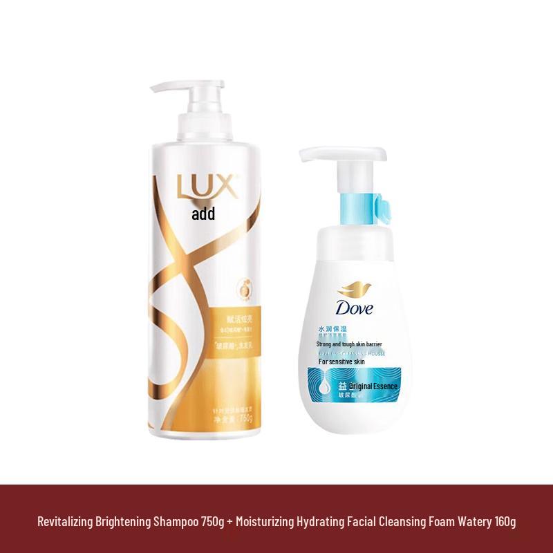 Lux Revitalizing Shampoo & Hydrating Cleansing Foam Set