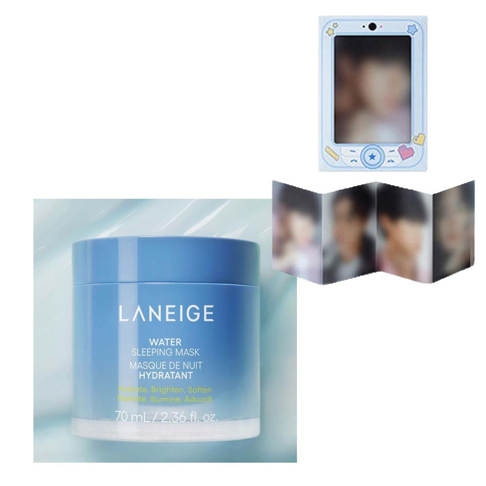 Sleeping Mask & Travel Kit with BTS JIN Special Gift – Sticker Pack or Mini Photobook