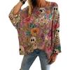 Women's Halloween Print Knit Pullover Sweater Top