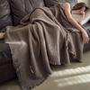 100% Cotton Muslin Throw Blanket Cozy Soft Washed Cotton Blanket,All Season Breathable 6-Layer Gauze Blanket Throw for Sofa