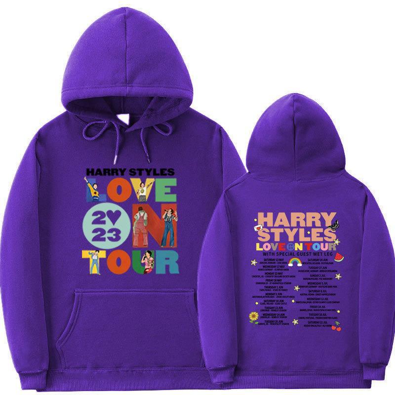 Unisex Love On Tour 2023 Letter Print Casual Sports Hoodie